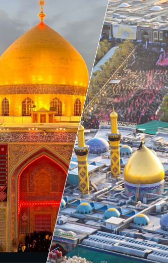 تور  زمینی نجف  ویژه ولادت امام حسن عسگری